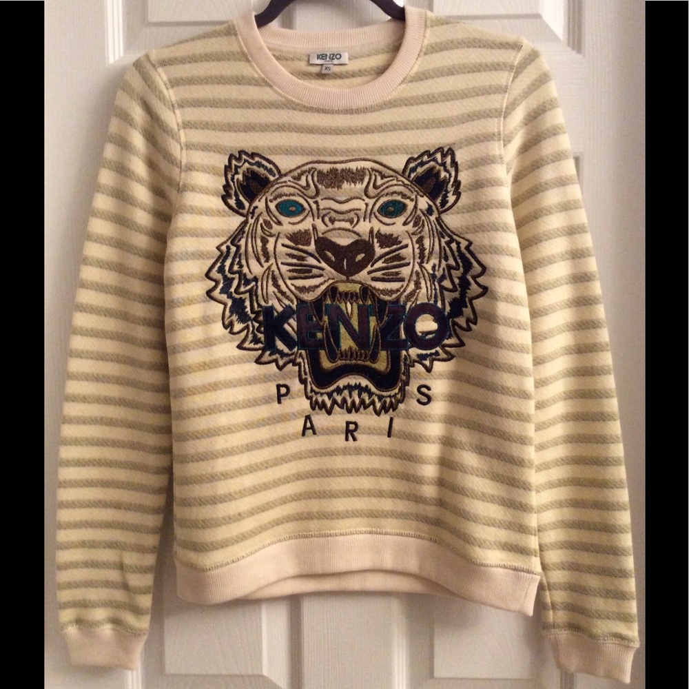NWOT - KENZO Embroidered Lion Sweatshirt